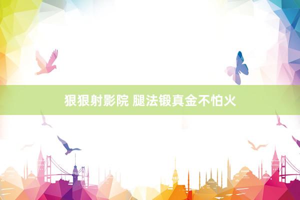 狠狠射影院 腿法锻真金不怕火